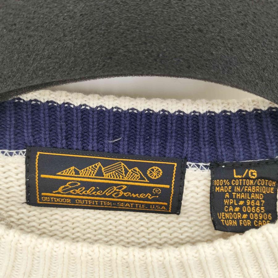 Eddie Bauer（エディーバウアー） 80s 黒タグ クルーネック コットン