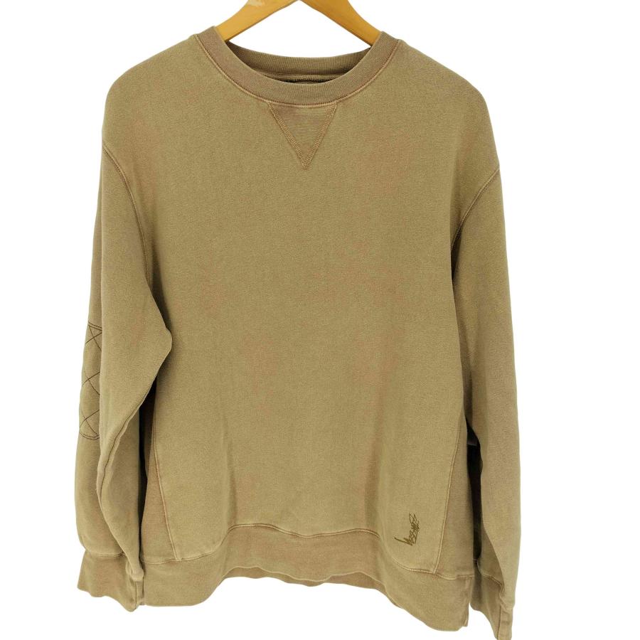 STUSSY（ステューシー） 90-00S ロゴプリント Vガゼット スウェット