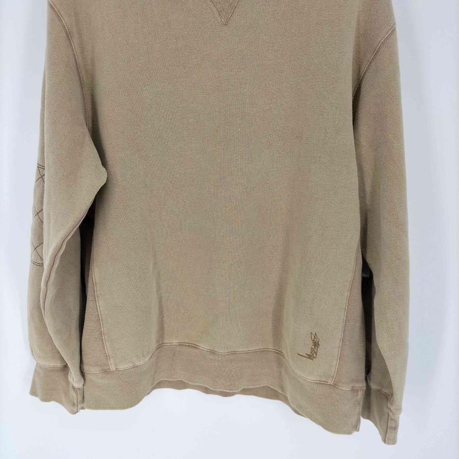 STUSSY（ステューシー） 90-00S ロゴプリント Vガゼット スウェット