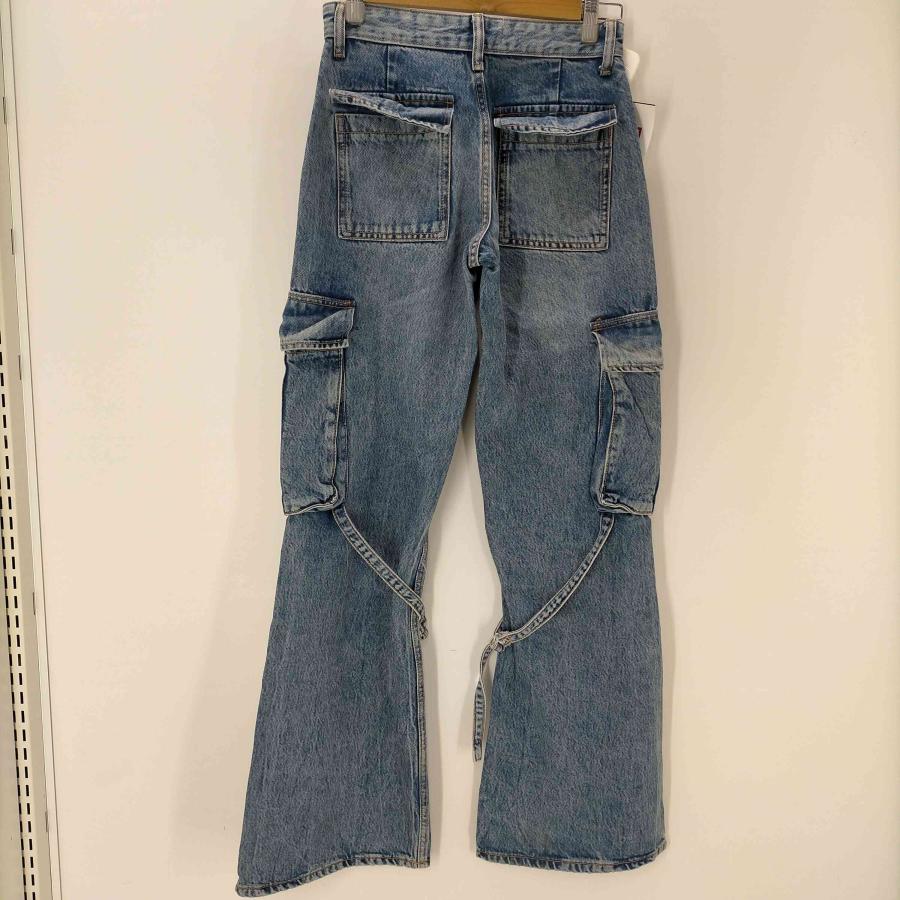ZARA（ザラ） ブーツカット フレア ワイド カーゴ デニム パンツ