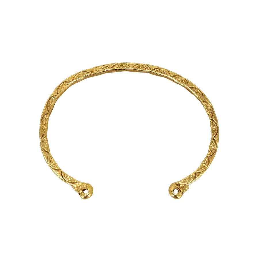 CHAN LUU CHAN LUU(チャンルー) Sterling Silver Skull Bangle ドクロ 