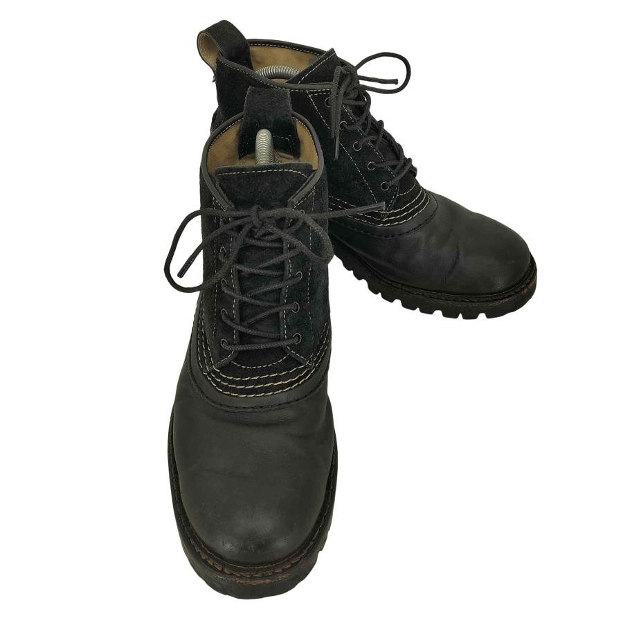 エヌハリウッド　スェードエンジニアブーツ8.5 N.HOOLYWOOD（エヌハリウッド） vibramソール スエード切替 レザー