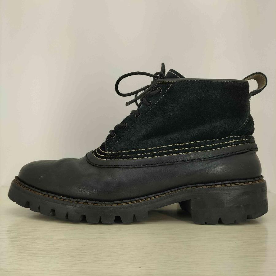 N.HOOLYWOOD（エヌハリウッド） vibramソール スエード切替 レザー