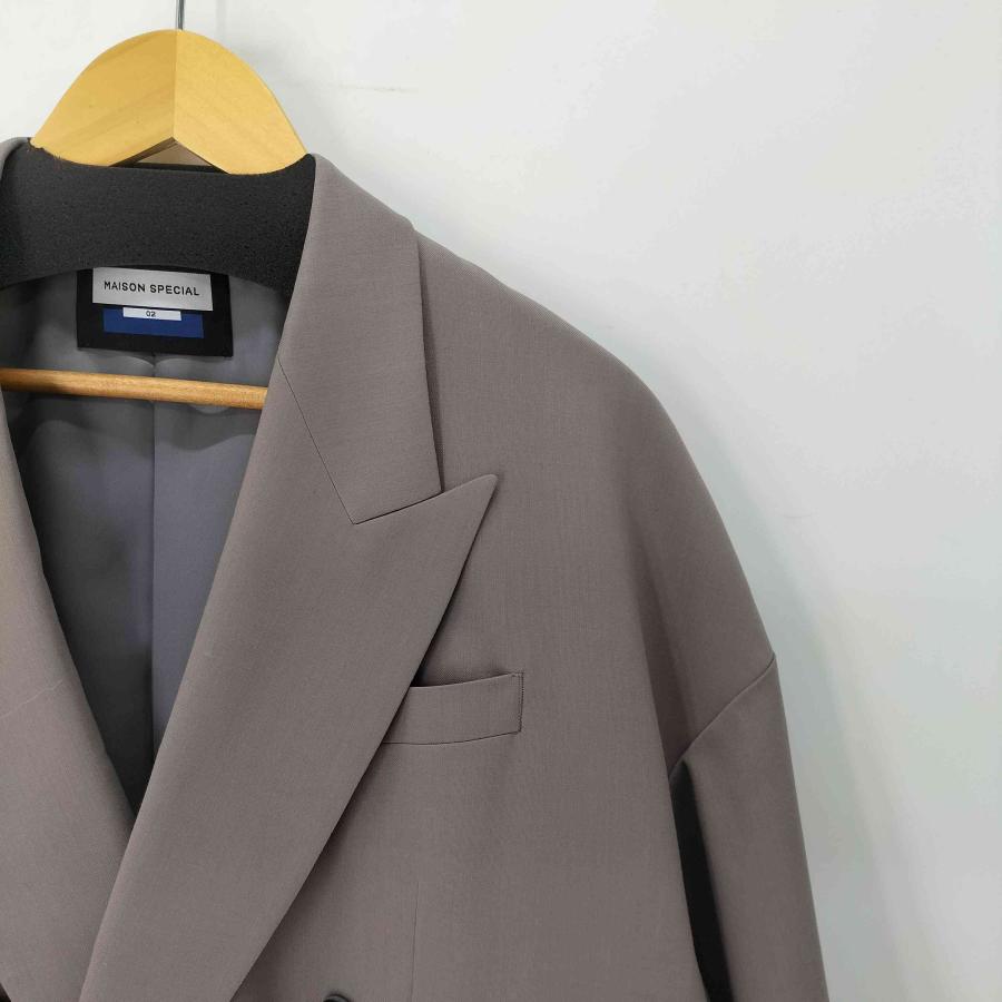 MAISON SPECIAL（メゾンスペシャル） Wool Mix Smooth Prime-Over P