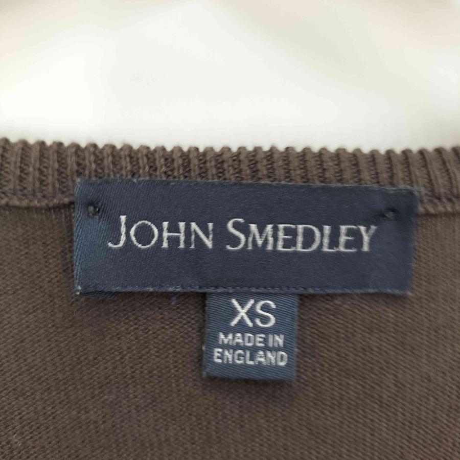 JOHN SMEDLEY（ジョンスメドレー） コットンVネックニット メンズ