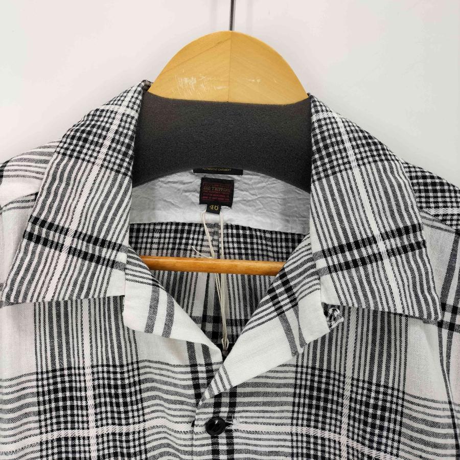 EGO TRIPPING（エゴトリッピング） DOBBY CHECKSHIRTS メンズ 46 中古 