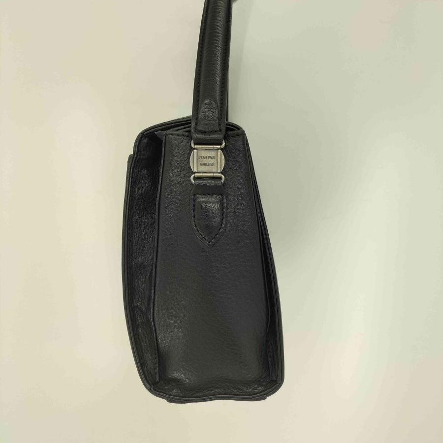 Jean Paul GAULTIER(ジャンポールゴルチエ) ロゴ 型押し シボ革 レザー 