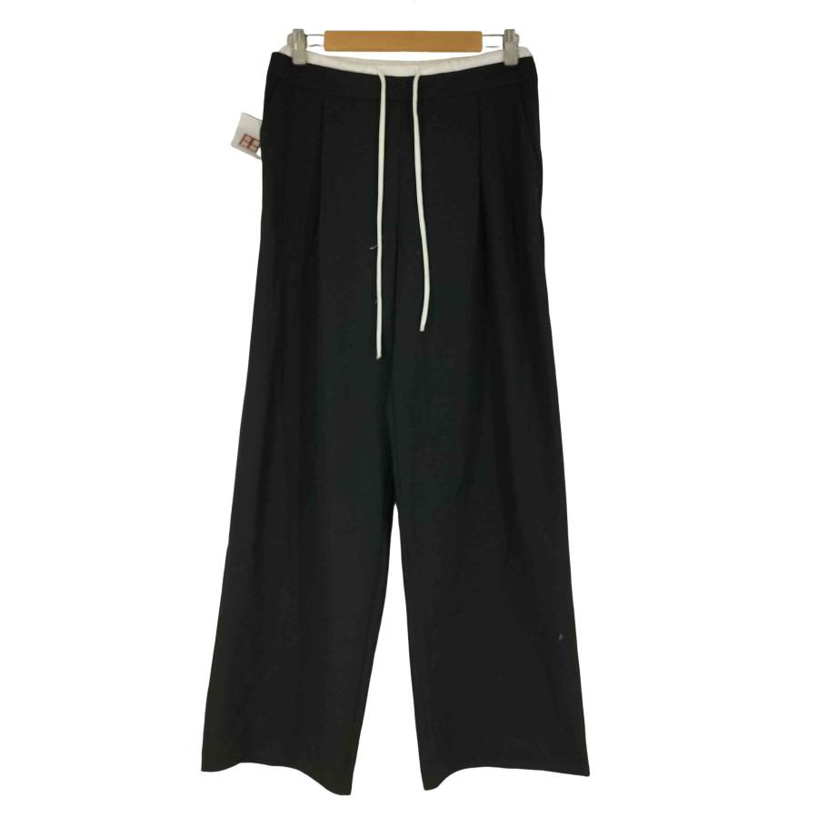 ZARA（ザラ） WIDE-LEGパンツ ダブルウエストバンド レディース US S