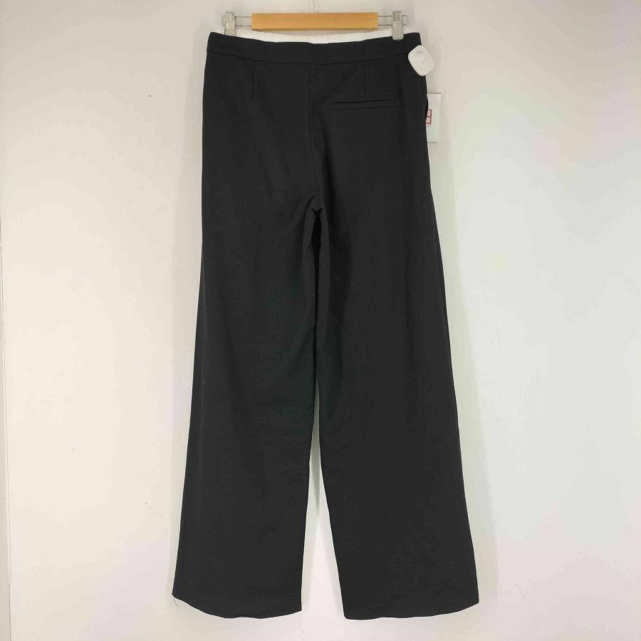 ZARA 新品未使用 ハイウエスト ワイドパンツ ブラック Sサイズ ハイ 