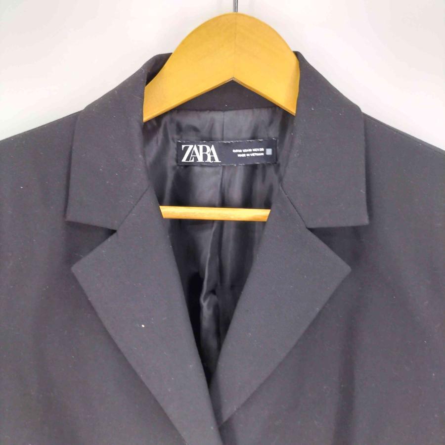 ZARA（ザラ） クロップド テーラード ジャケット レディース import：M 