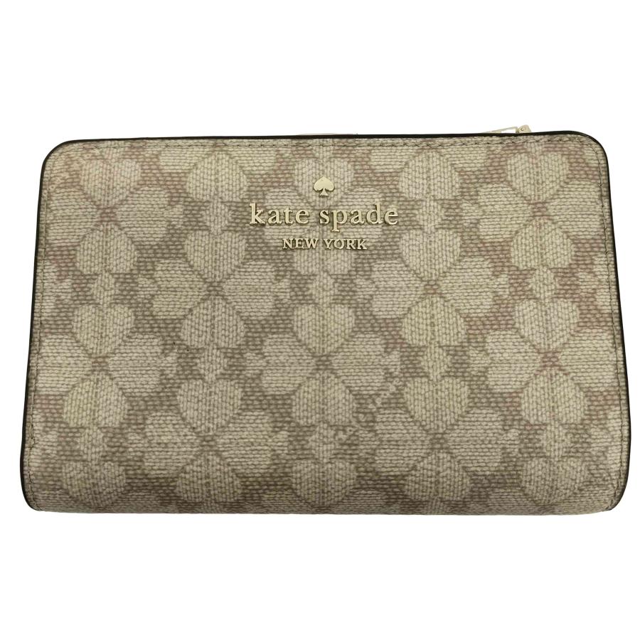 【新品未使用】Kate Spade クローバー柄 二つ折り財布 Kate spade(ケイトスペード) 2つ折り クローバー柄 ウォレット