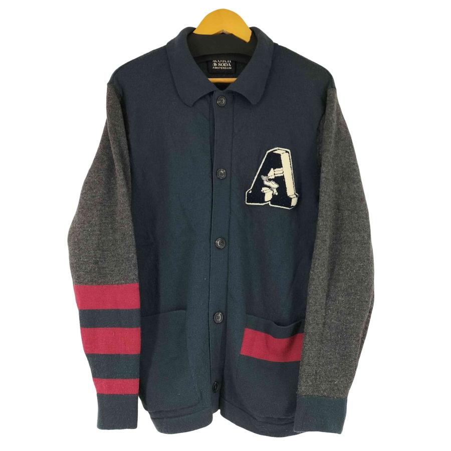 SCOTCH＆SODA（スコッチアンドソーダ） ワッペン付き カーディガン 