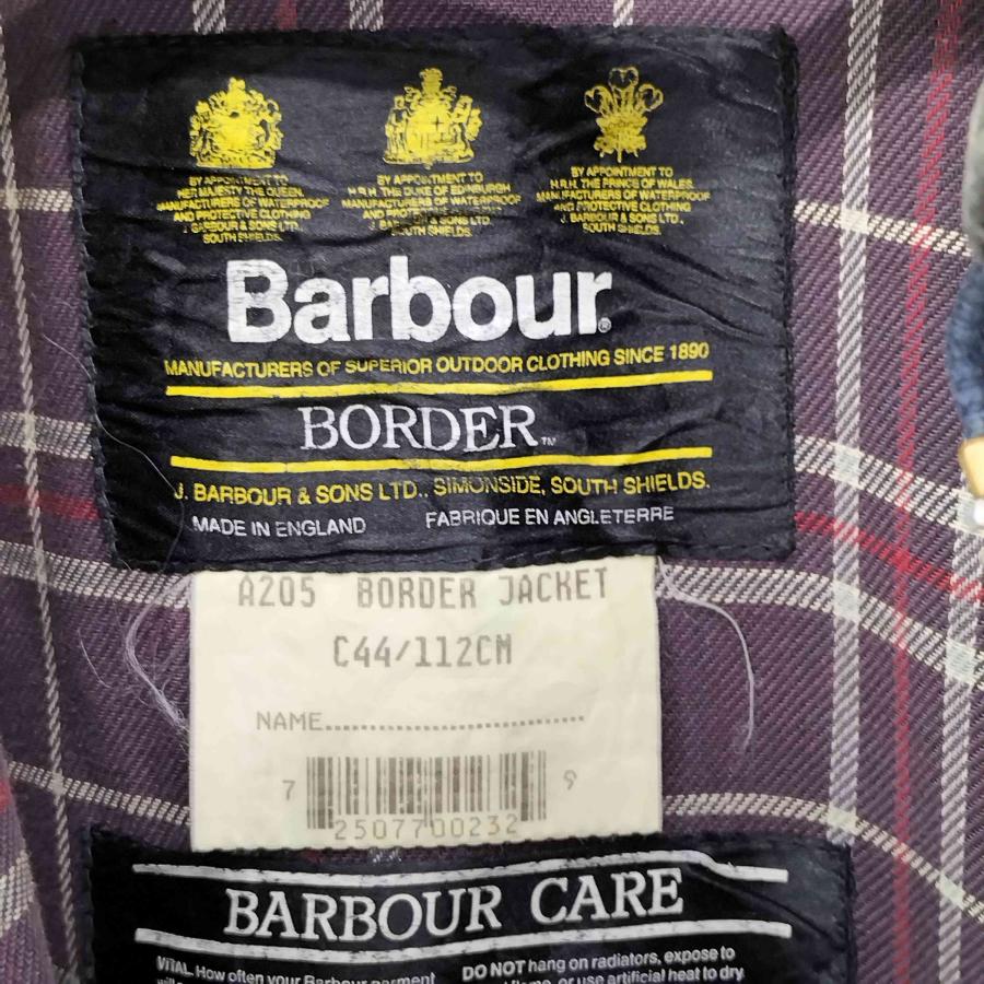Barbour（バブアー） 90S 英国製 3ワラント BORDER JACKET ボーダー