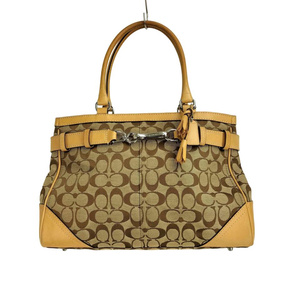 COACH（コーチ） シグネチャー フリンジ ハンドバッグ レディース 表記 