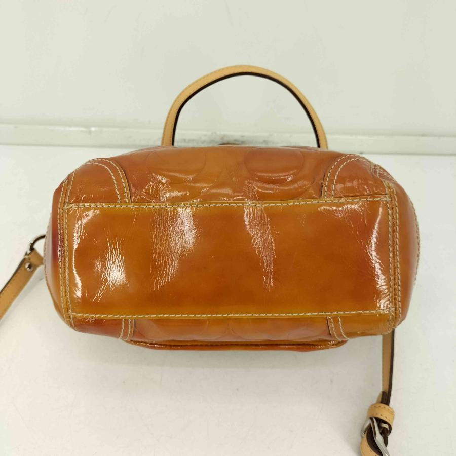 【訳あり】coach エナメルバッグ ショルダーバッグ ハンドバッグ COACH（コーチ） 2WAY エナメル ハンドバッグ ショルダーバッグ