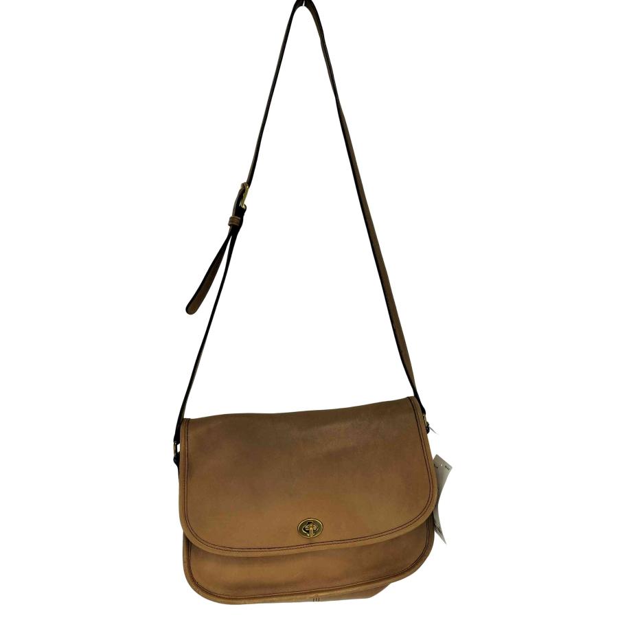 【From japan 】coach ターンロック　ショルダーバック COACH（コーチ） ターンロック レザー ヴィンテージ ショルダーバック