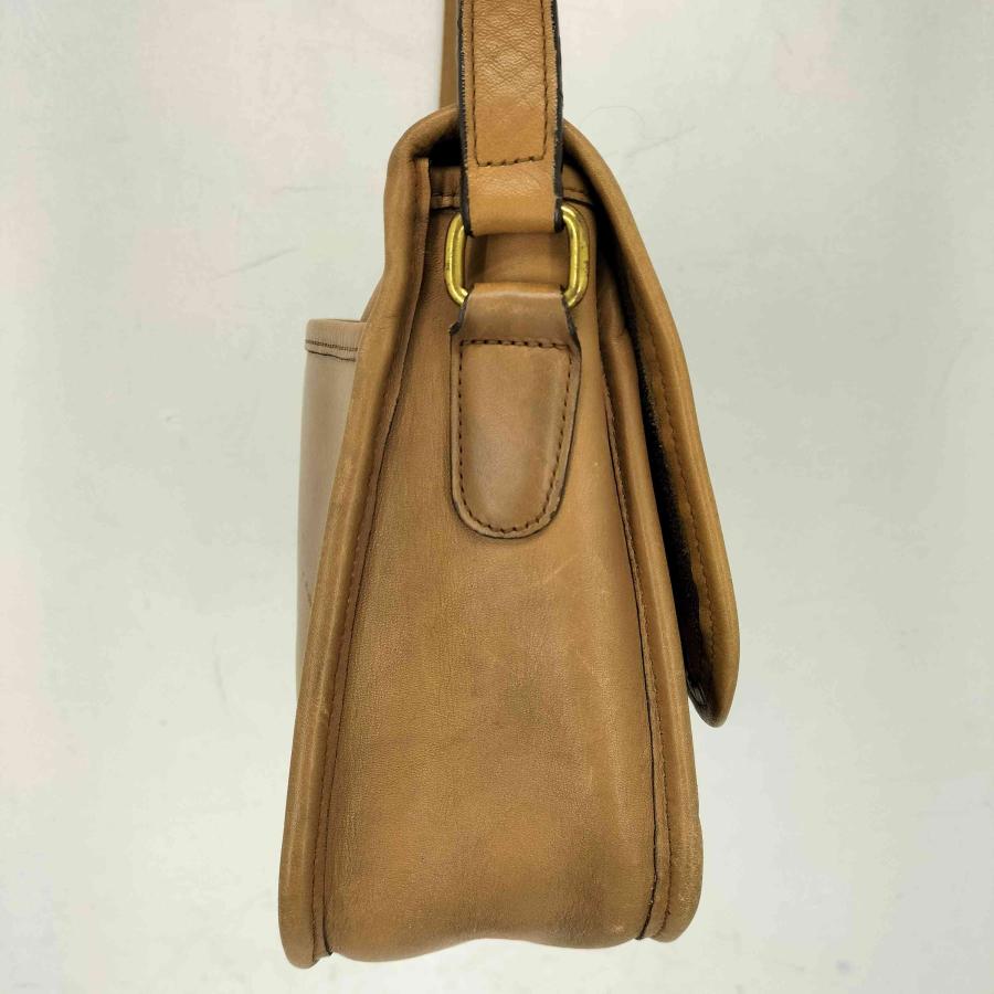 COACH（コーチ） ターンロック レザー ヴィンテージ ショルダーバック