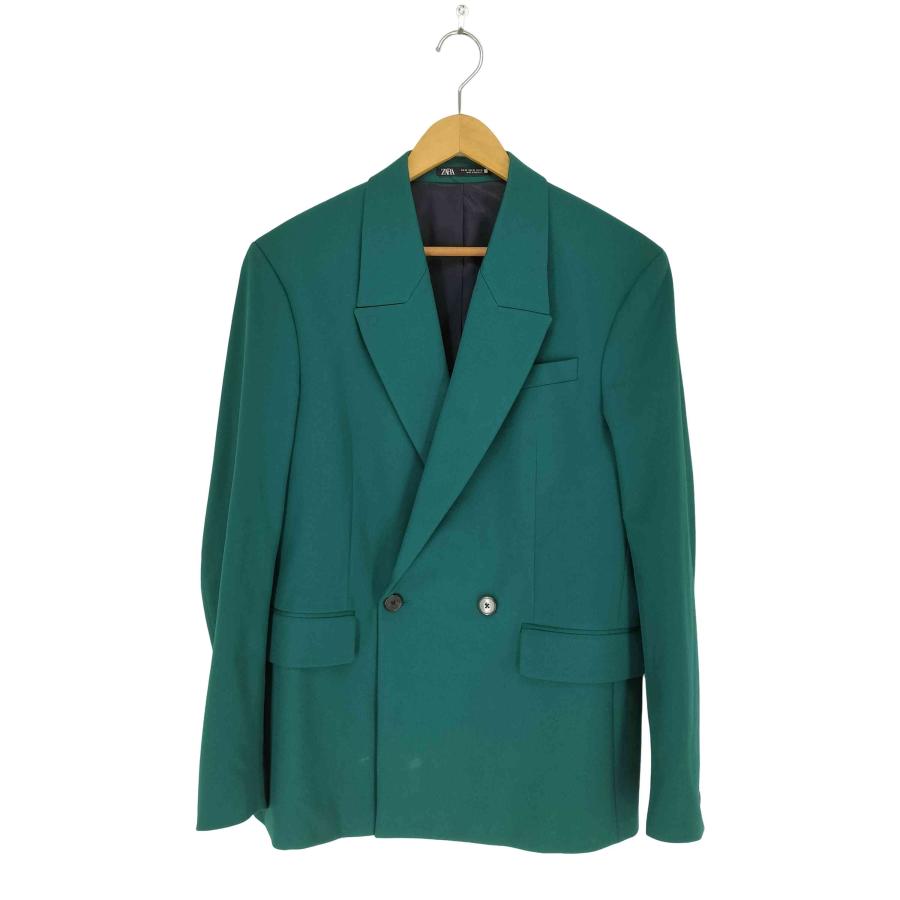 ZARA（ザラ） ダブルブレストテーラードジャケット メンズ 46 中古
