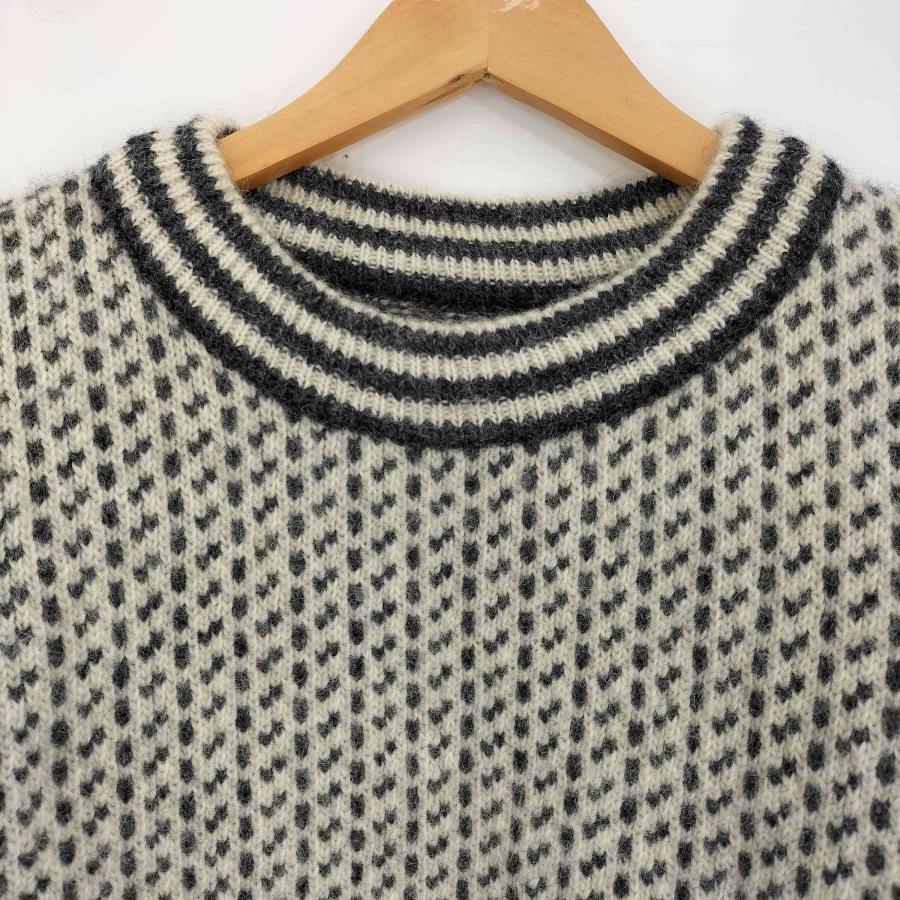 80s/エルエルビーン/ノルウェー製/レーヨン混/バーズアイニット L.L.Bean（エルエルビーン） 80s ノルウェー製 レーヨン混 バーズアイ