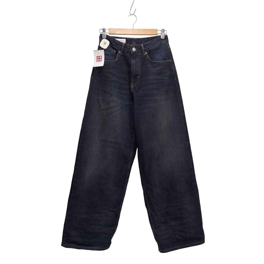 ZARA（ザラ） バギーワイドフィットデニムパンツ メンズ US：34-35
