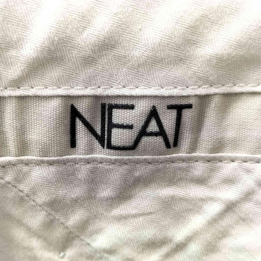 NEAT（ニート） 2タック リネン 和紙 テーパード スラックス メンズ
