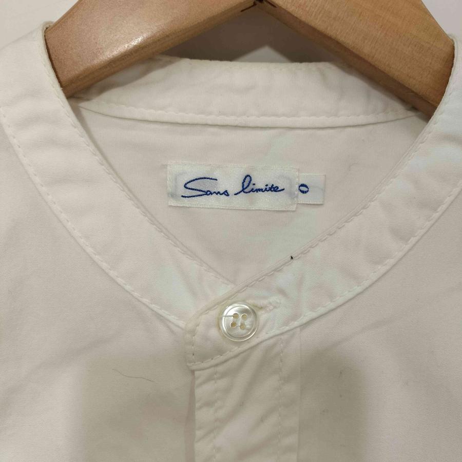 Sans limite(サンリミット) 2本針スタンドカラー WASHED メンズ 0 中古 
