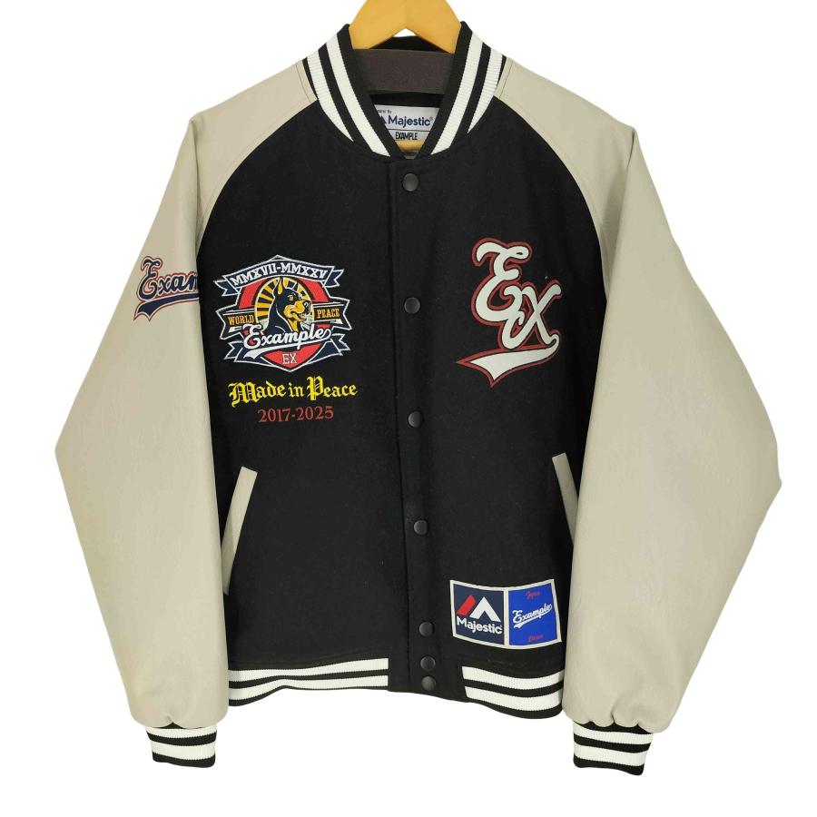 EXAMPLE(イグザンプル) VARSITY JACKET バーシティジャケット メンズ 