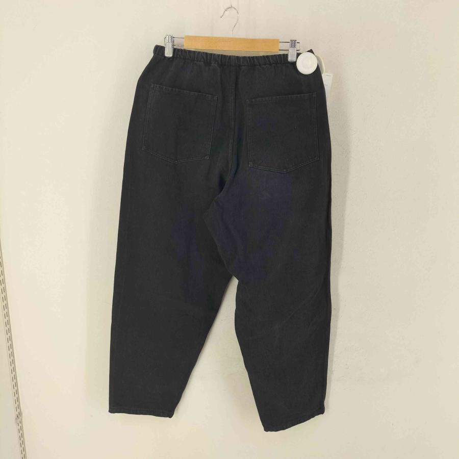 COMOLI（コモリ） 25SS ブラックドリル テーパードパンツ メンズ 1