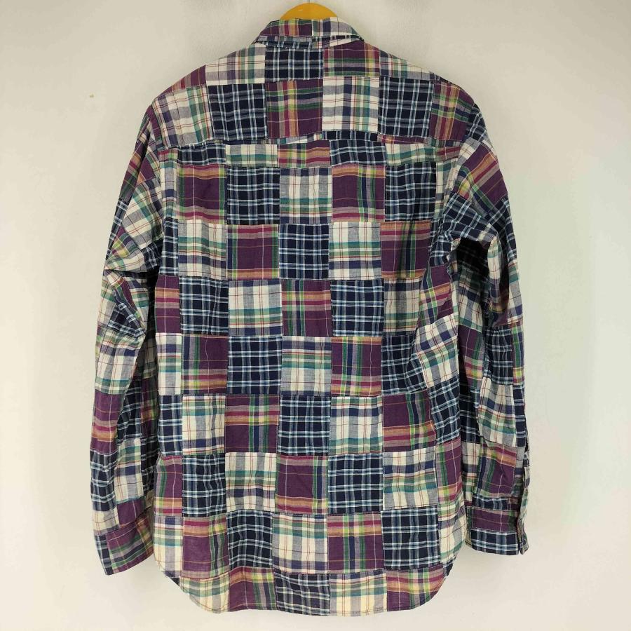 USED古着(ユーズドフルギ) SAFTY CLOTHING パッチワークB.Dシャツ