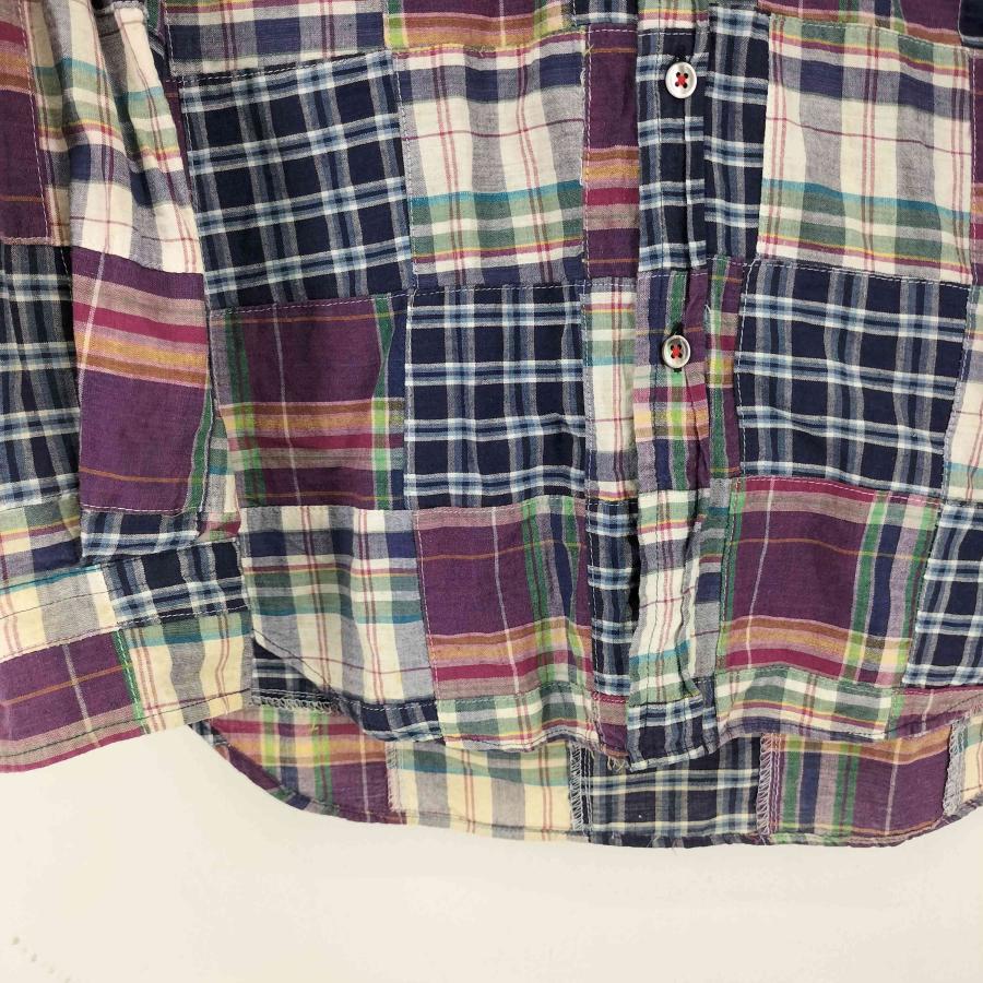USED古着(ユーズドフルギ) SAFTY CLOTHING パッチワークB.Dシャツ