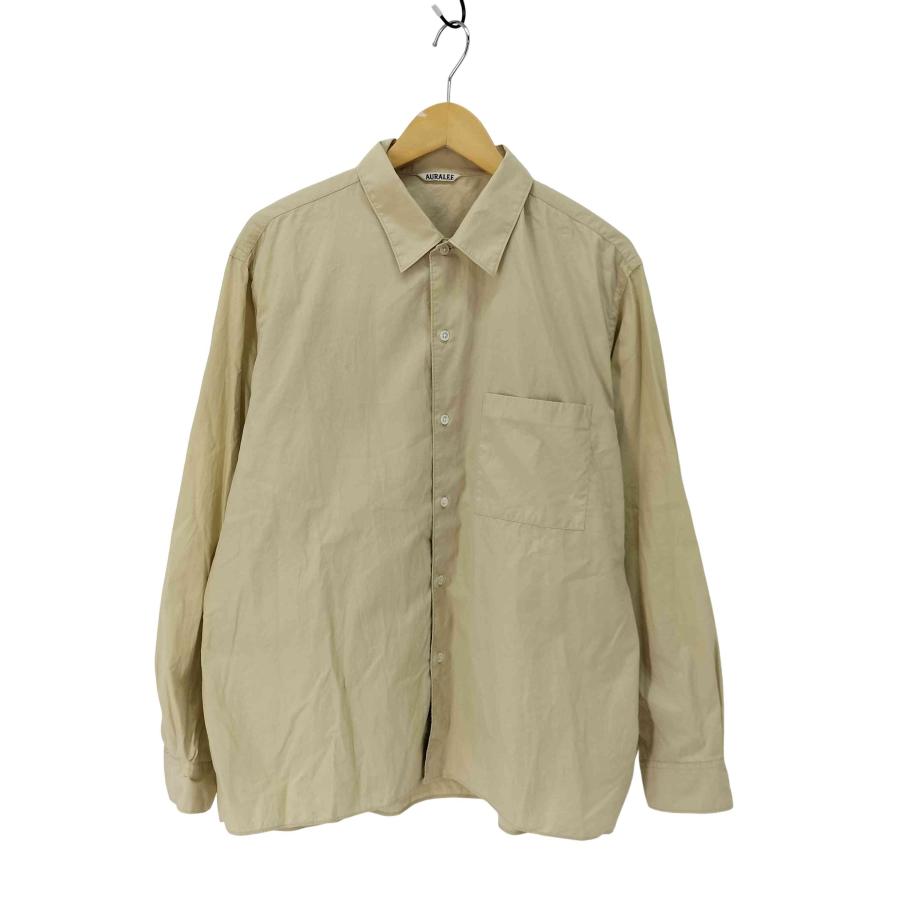 AURALEE（オーラリー） WASHED FINX TWILL BIG SHIRTS メンズ JPN：5