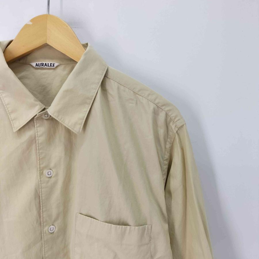 AURALEE（オーラリー） WASHED FINX TWILL BIG SHIRTS メンズ JPN：5