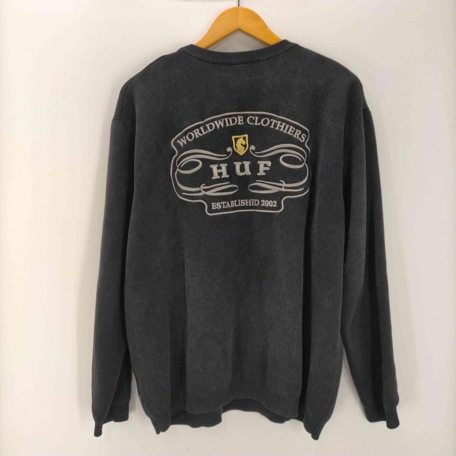 HUF(ハフ) 25AW WORLDWIDE CLOTHIERS SWEATER コットン ニット セータ 中古 古着 0744_5