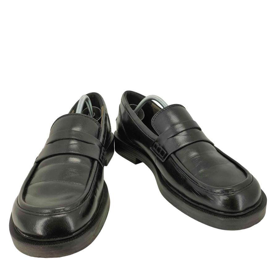【新品未使用】CLARKS® × ZARA レザーローファー ブラック 42 ZARA（ザラ） フェイクレザー ローファー メンズ 42 中古 古着 0524