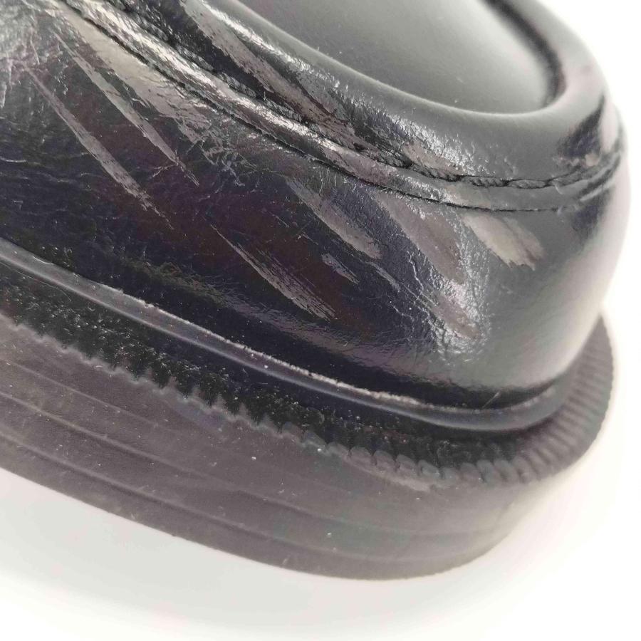 【新品未使用】CLARKS® × ZARA レザーローファー ブラック 42 ZARA（ザラ） フェイクレザー ローファー メンズ 42 中古 古着 0524
