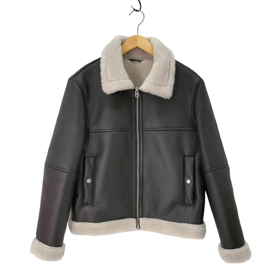 ZARA（ザラ） ダブルフェイス フェイクレザー ジャケット B-3 メンズ