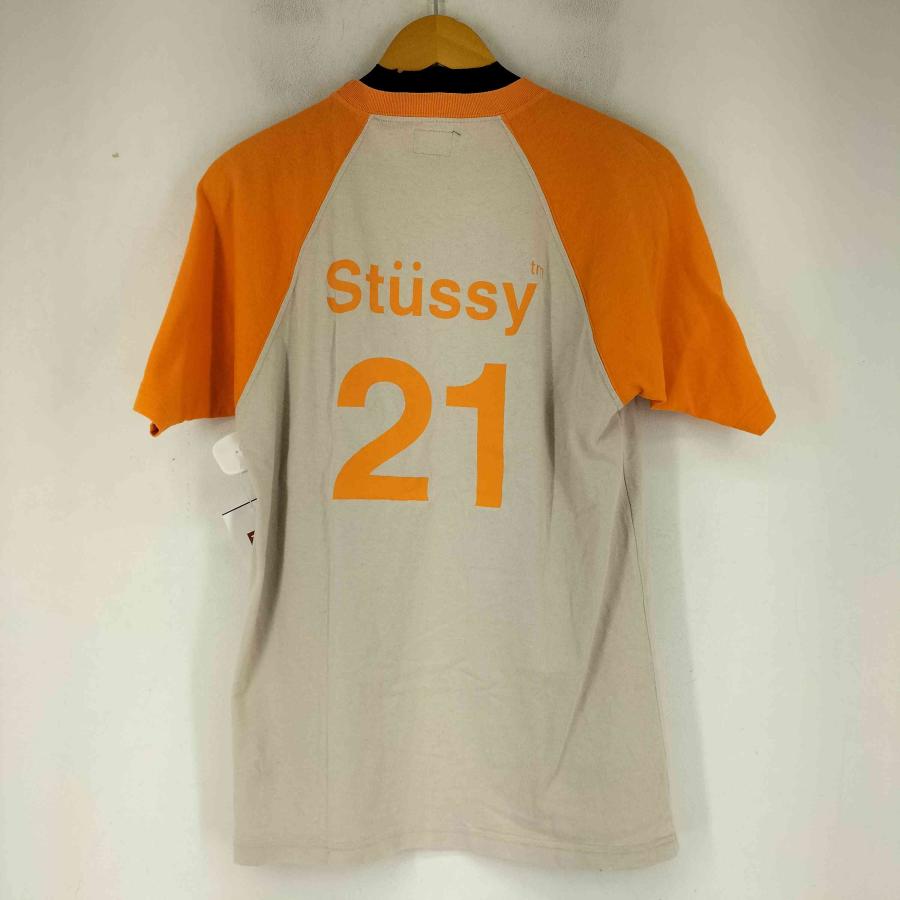 STUSSY（ステューシー） 90S 紺タグ MADE IN USA 両面ロゴプリント