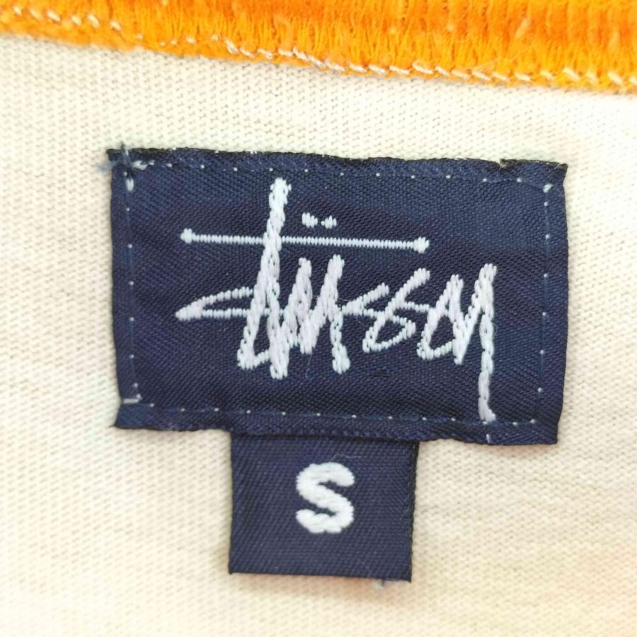 STUSSY（ステューシー） 90S 紺タグ MADE IN USA 両面ロゴプリント