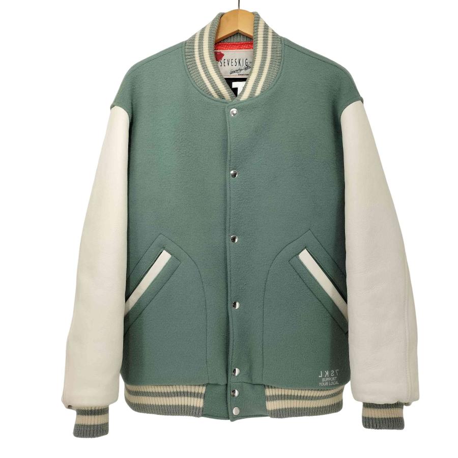 SEVESKIG Beaver Award jacket スタジャン　XL SEVESKIG（セヴシグ） Beaver Award jacket ビーバーアワード