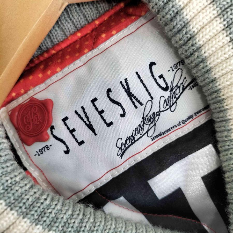 SEVESKIG Beaver Award jacket スタジャン　XL SEVESKIG（セヴシグ） Beaver Award jacket ビーバーアワード