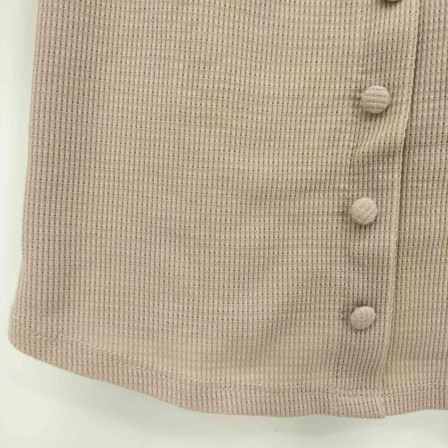 AND MARY(アンドマリー) Mary logo tops beige レディース FREE 中古