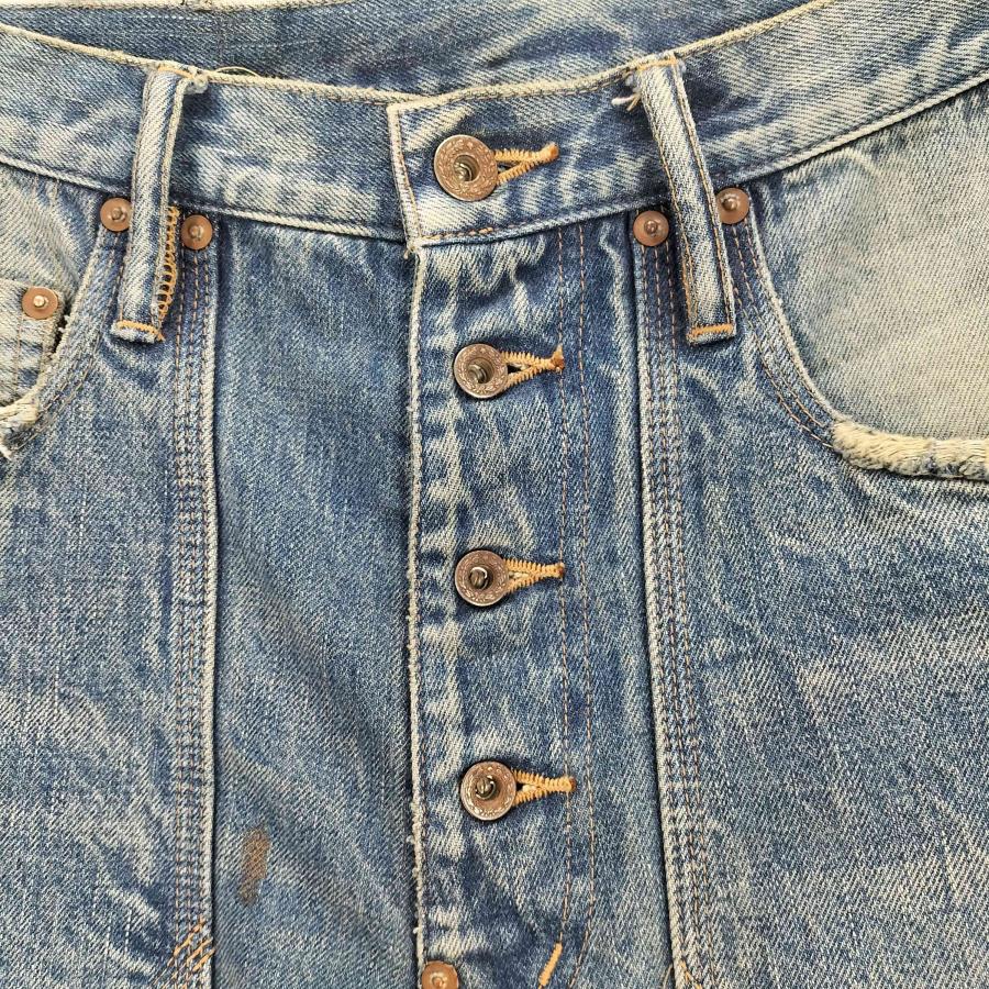 SUGARHILL(シュガーヒル) FADED DOUBLE KNEE DENIM PANTS メンズ 中古