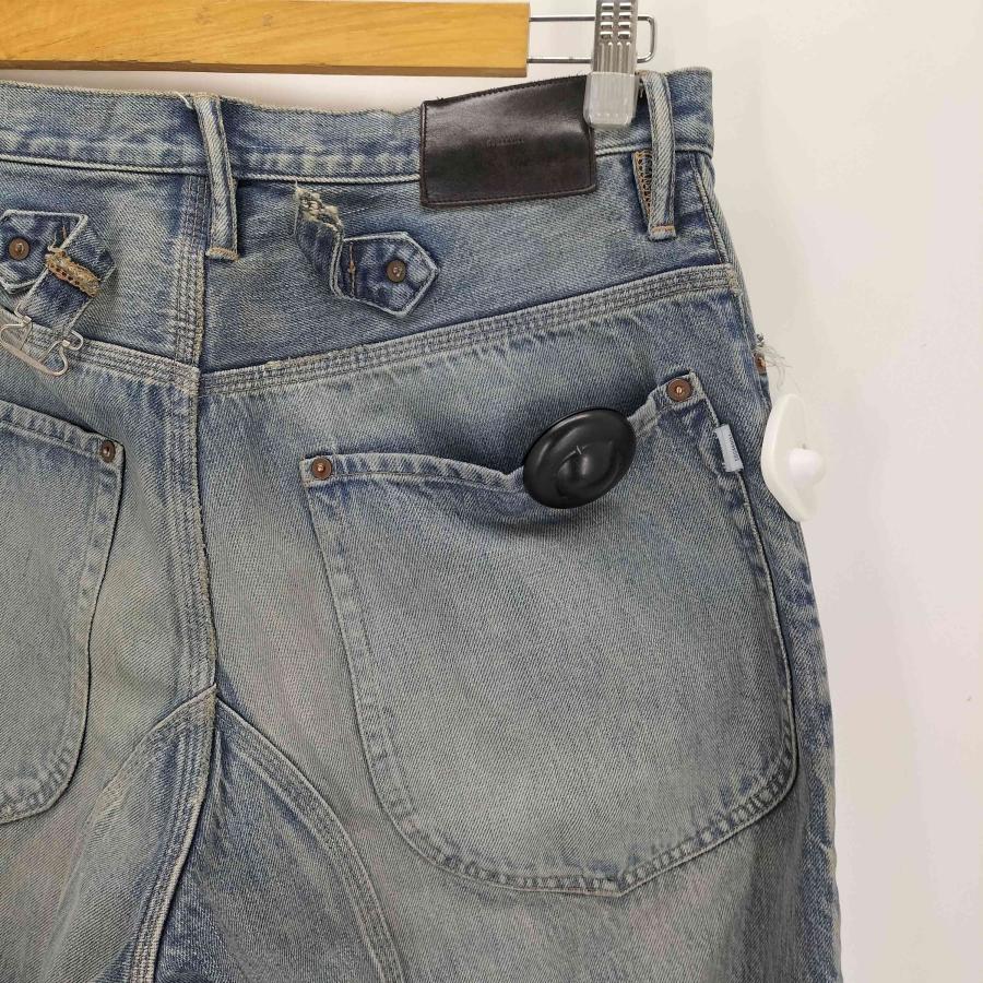 SUGARHILL(シュガーヒル) FADED DOUBLE KNEE DENIM PANTS メンズ 中古