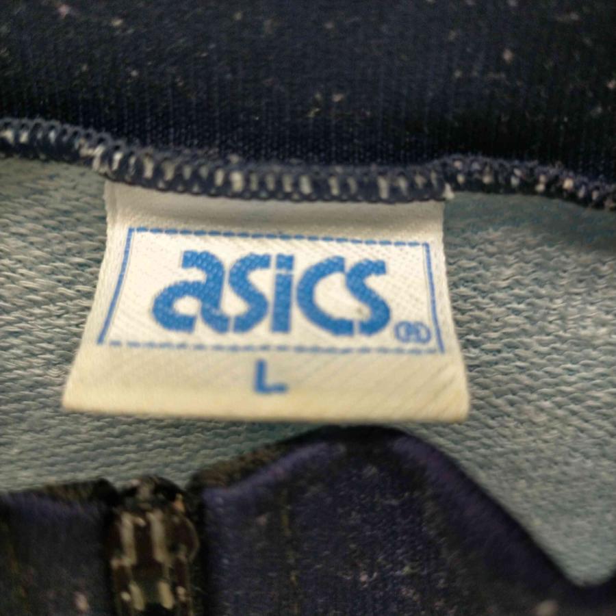 ASICS（アシックス） 90S 総柄 S/S ハーフジップ モーター サイクル