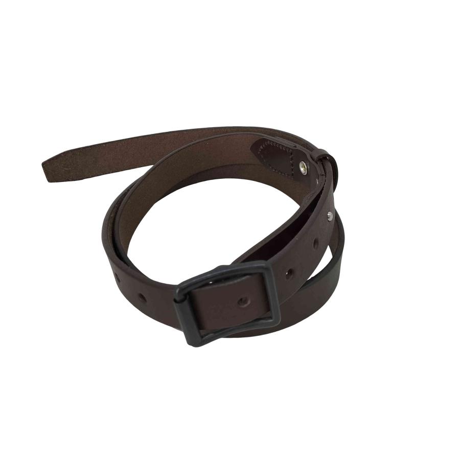 ANCELLM(アンセルム) BUTTON STUD LEATHER BELT ボタン スタッズ