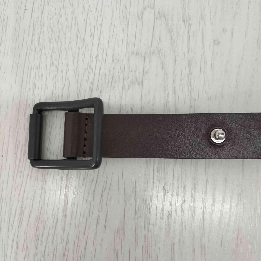 ANCELLM(アンセルム) BUTTON STUD LEATHER BELT ボタン スタッズ