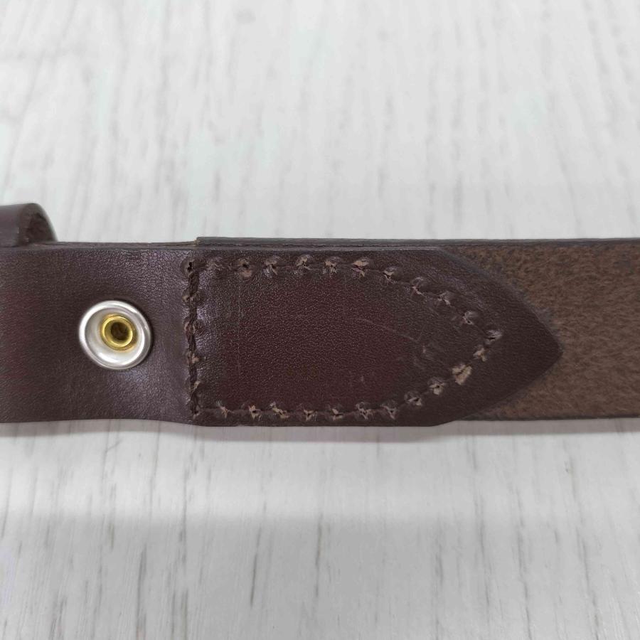 ANCELLM(アンセルム) BUTTON STUD LEATHER BELT ボタン スタッズ