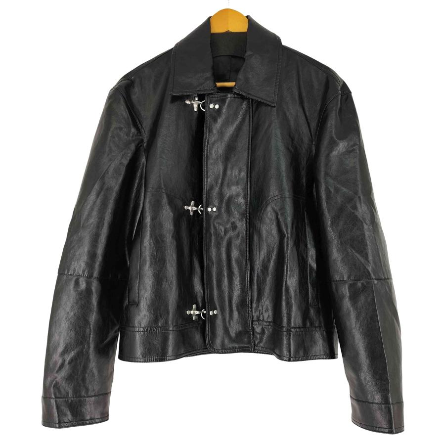ZARA（ザラ） トグルボタン付きフェイクレザー ジャケット メンズ