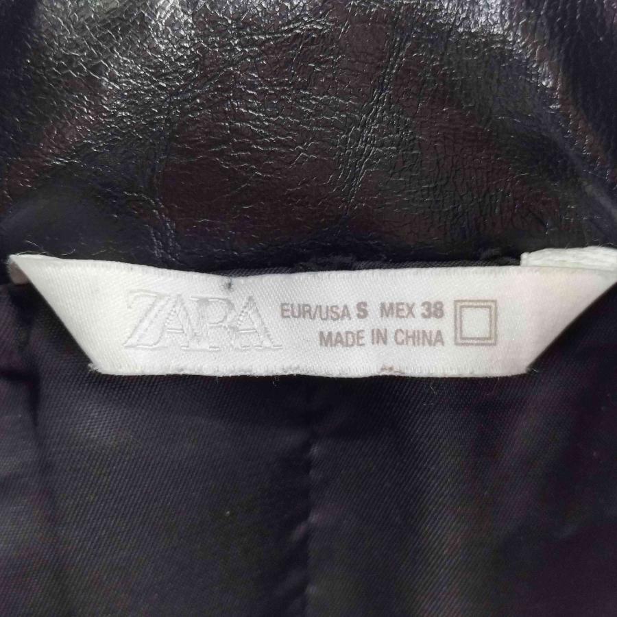 ZARA（ザラ） トグルボタン付きフェイクレザー ジャケット メンズ