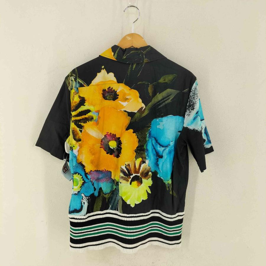MSGM（エムエスジーエム） 花柄 半袖 シャツ メンズ 41 中古 古着 0444 